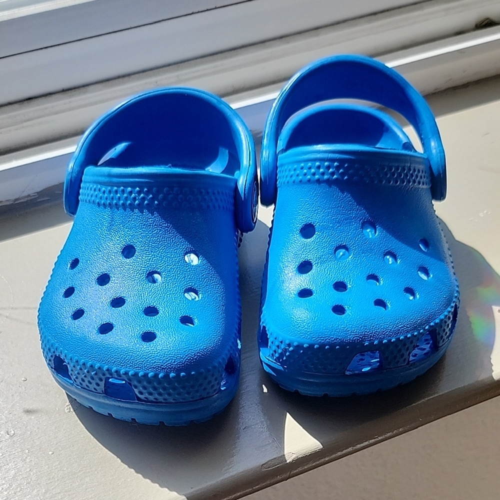 Blue Crocs - Baby/Toddler